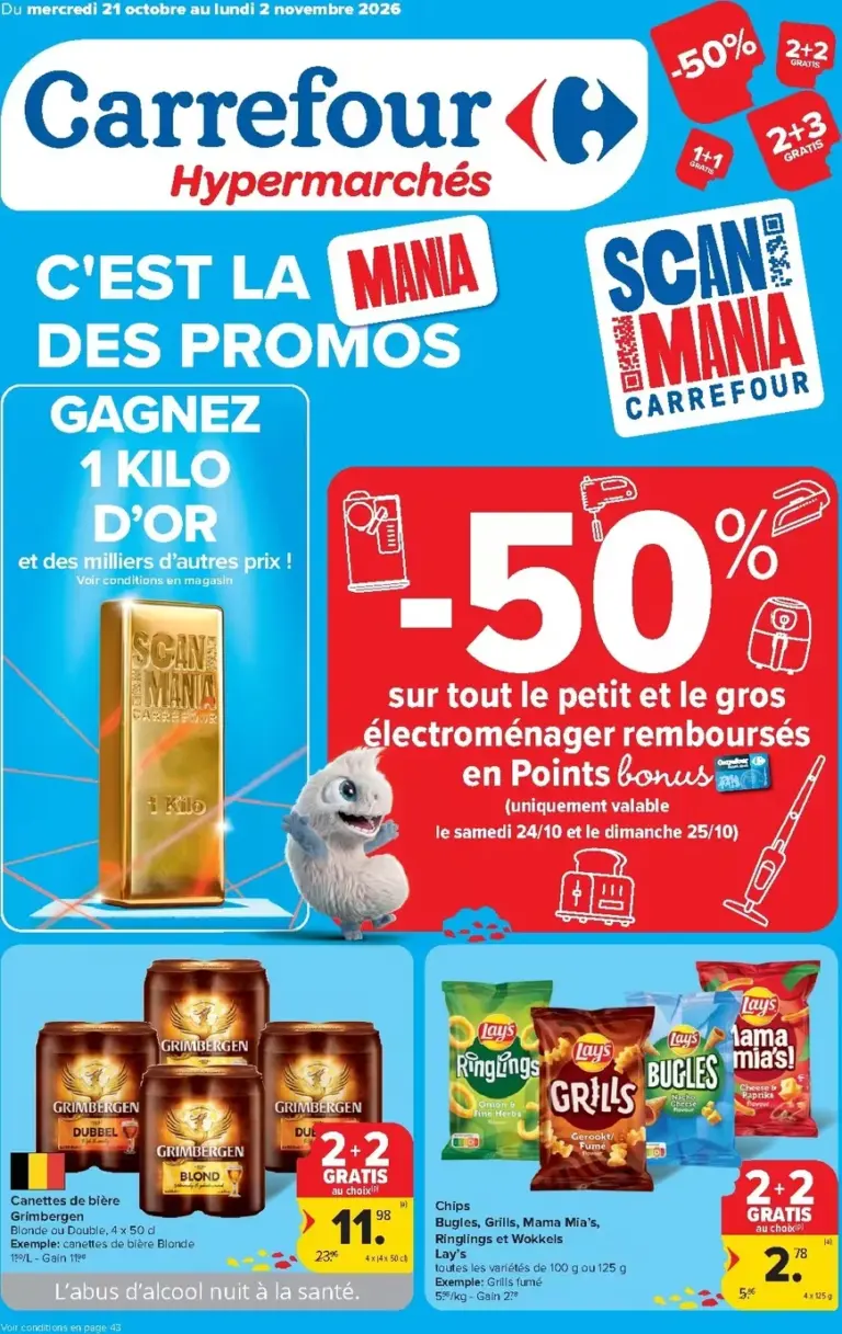 Carrefour folder van 21/10/2026