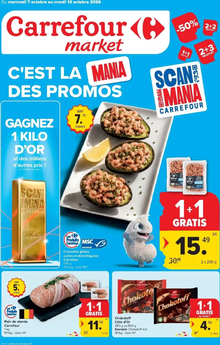 Carrefour market folder van 07/10/2026