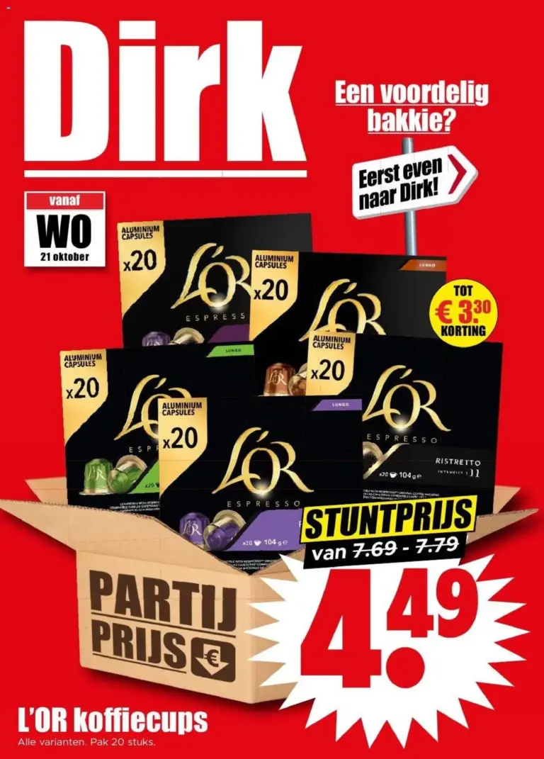 Dirk folder van 21/10/2026