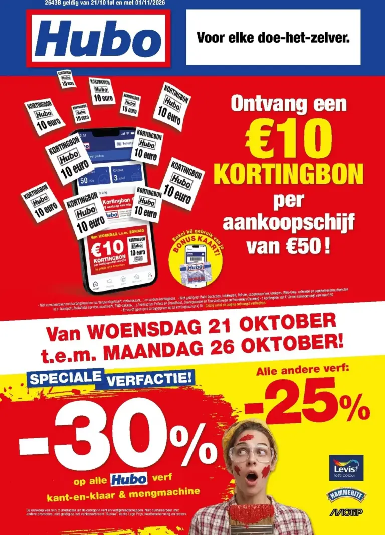 Hubo folder van 21/10/2026