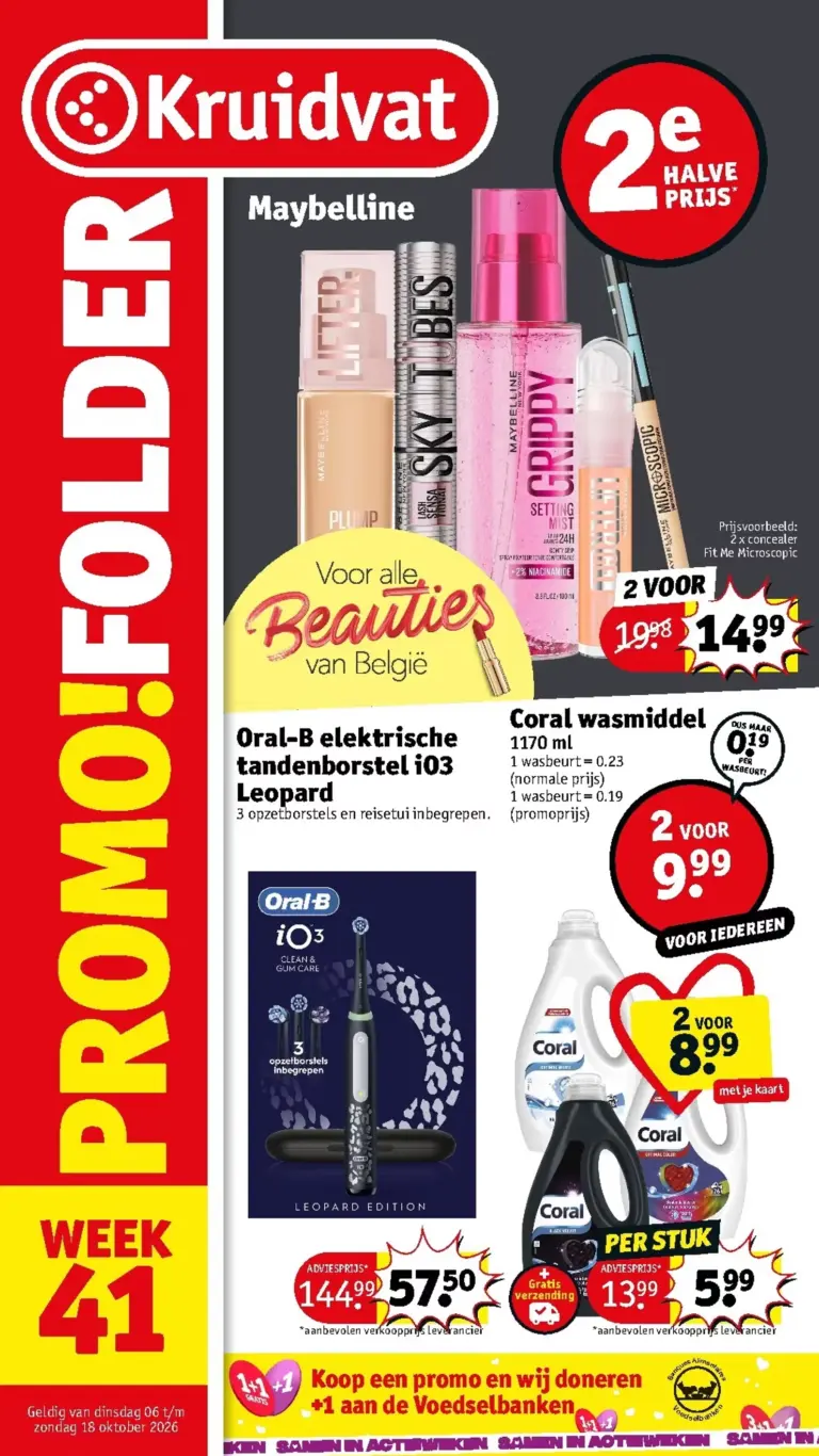 Kruidvat folder van 06/10/2026