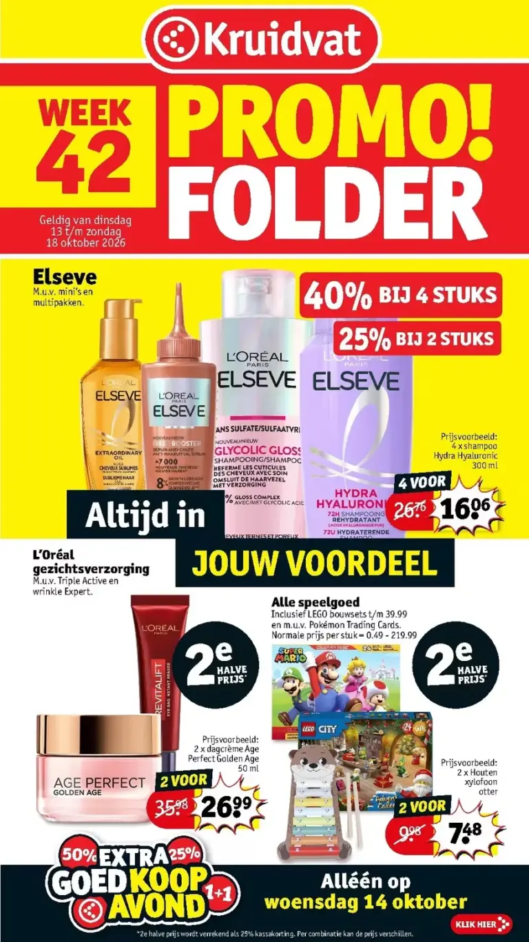 Kruidvat folder van 13/10/2026