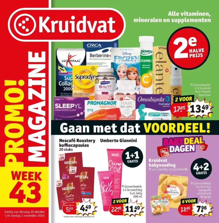 Kruidvat folder van 20/10/2026