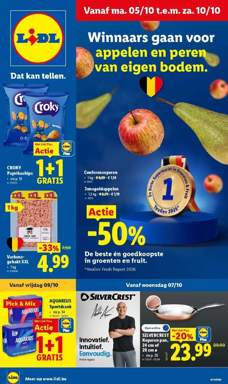 Lidl folder van 05/10/2026