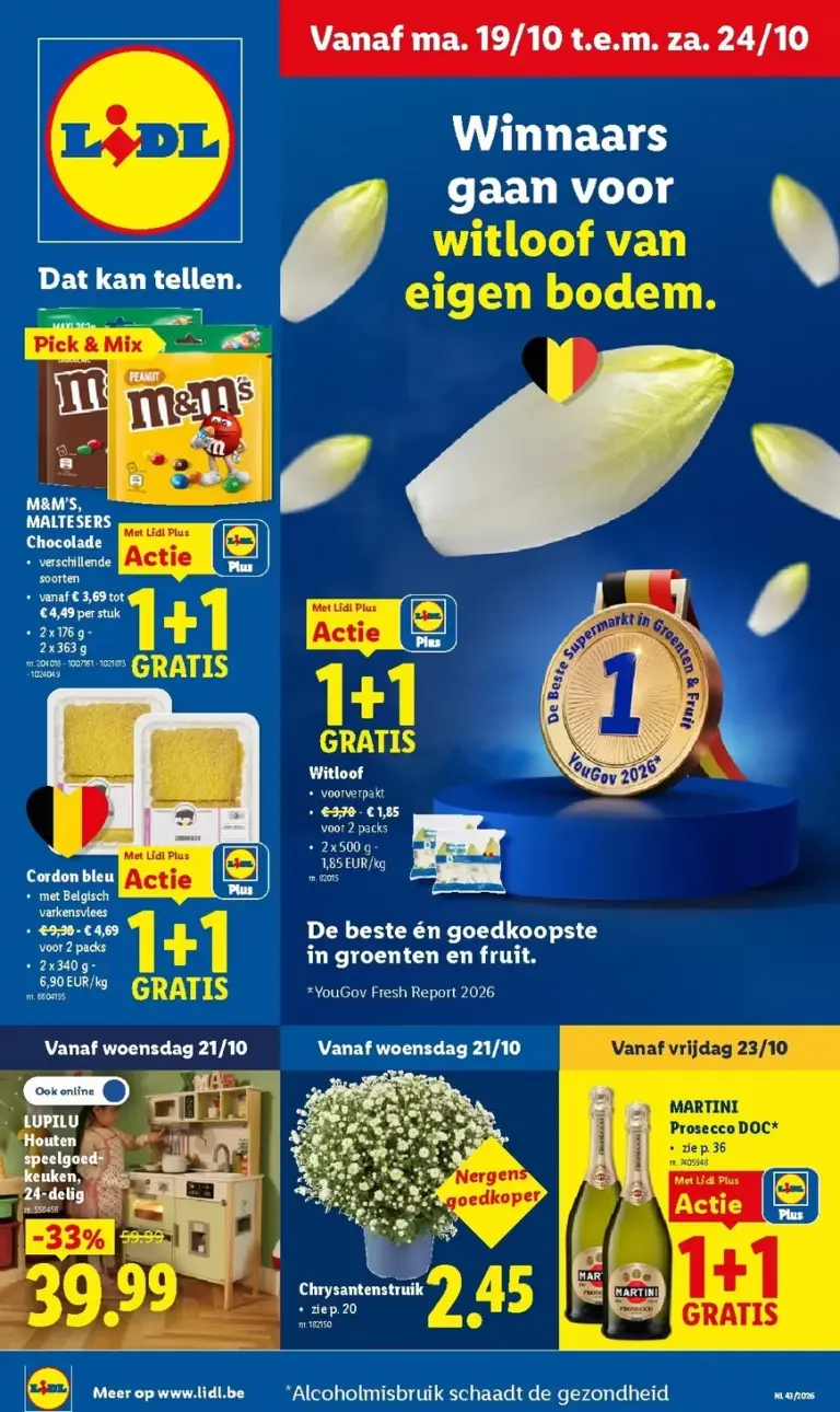 Lidl folder van 19/10/2026