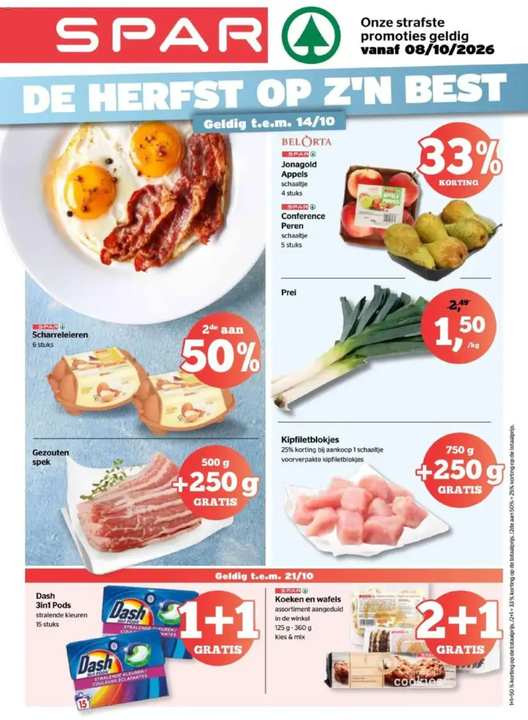 Spar Express folder van 08/10/2026
