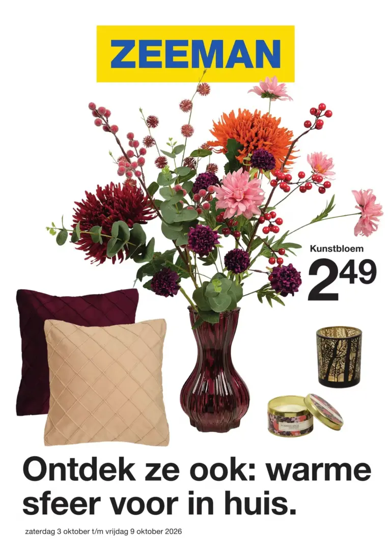 Zeeman folder van 03/10/2026